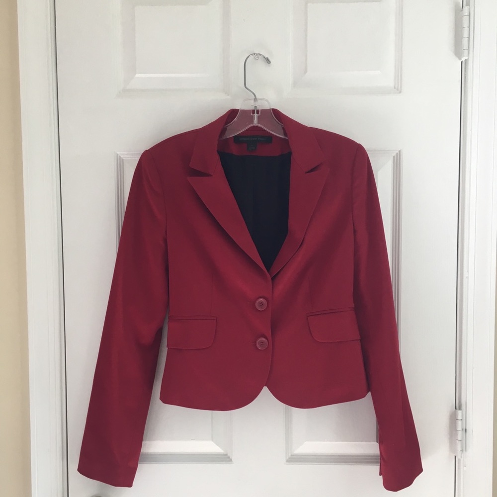 Express- Notch Collar Two Button Blazer